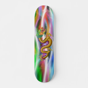 Skateboard Plasma arcoiris Gold Dragon