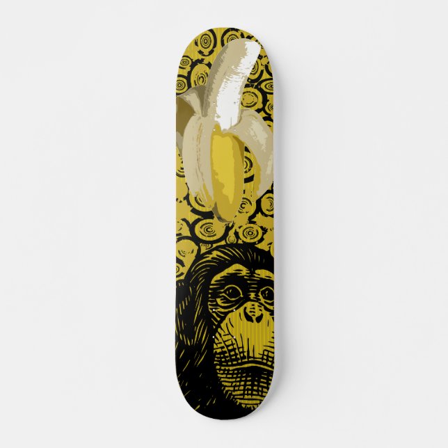 Skateboard Plátanos (Anverso )
