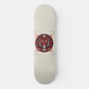 Skateboard Plaza del Tigre Rojo