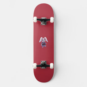 Skateboard PLP LEPURO - Gráfico del Rey Conejo Guerrero Lindo