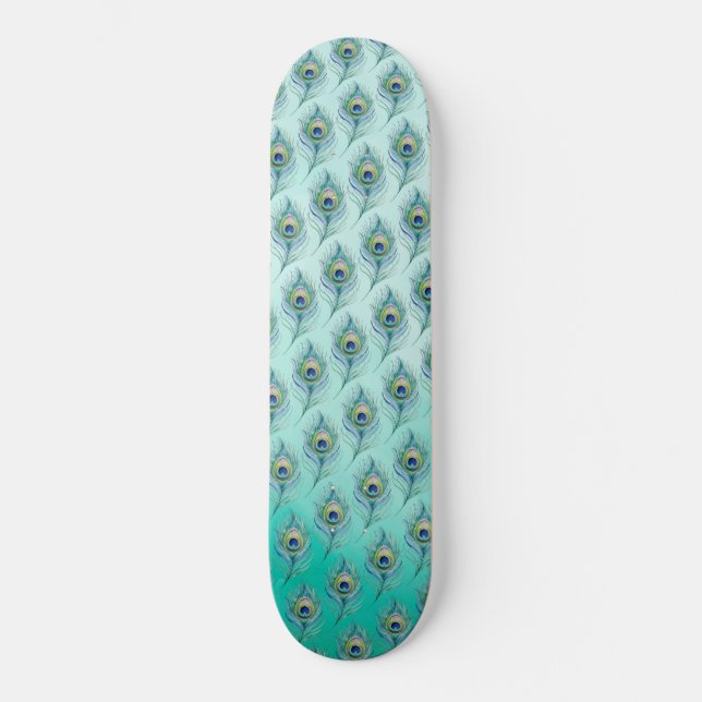 Skateboard Pluma (Anverso)