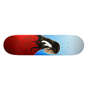 Skateboard Pluma nativa (favorable)