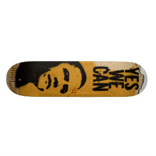 Skateboard PODEMOS SÍ - la cartulina sk8 de la plantilla de