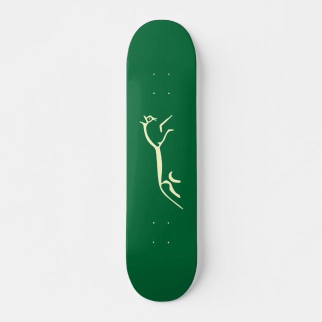 Skateboard Poder de caballo - Retro (Anverso )