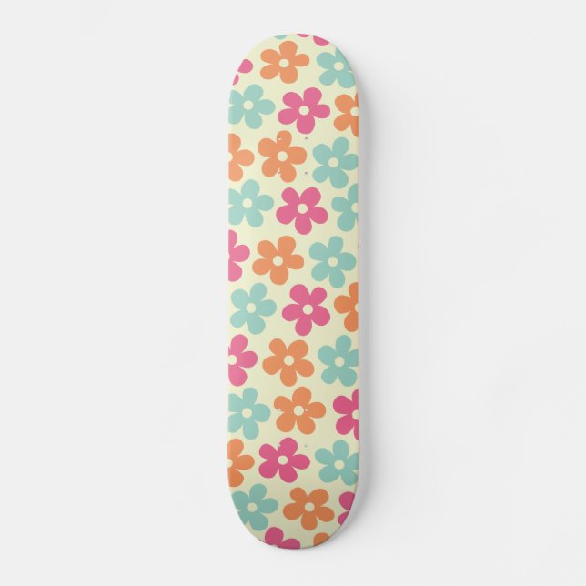 Skateboard Poder de la Flor (Anverso)