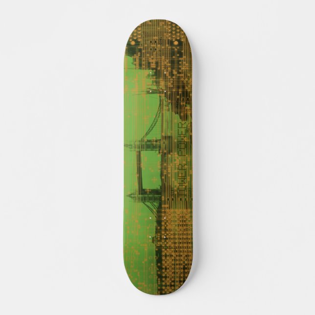 Skateboard Poder de la torre (Anverso )