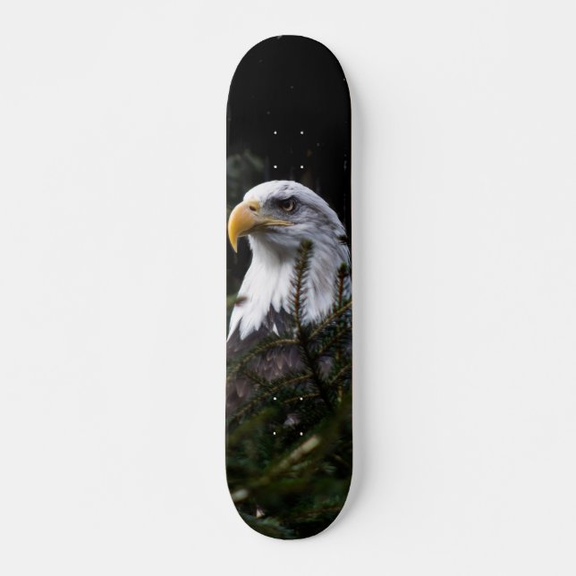 Skateboard Poderosa águila calva (Anverso )