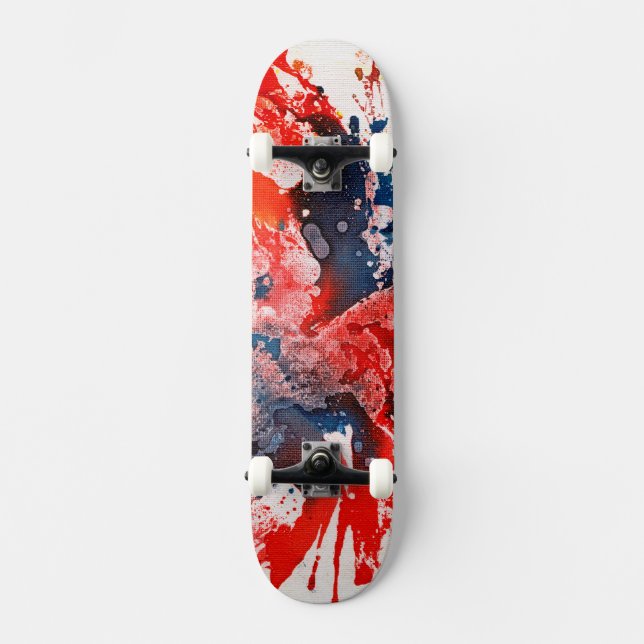 Skateboard Policromoptic #15 de Michael Moffa (Anverso)