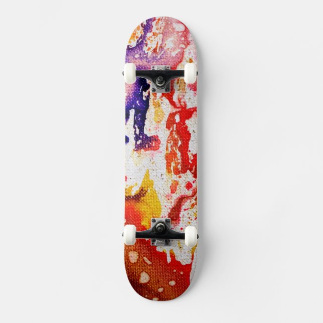 Skateboard Policromoptic #1A de Michael Moffa (Anverso)