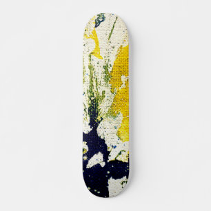 Skateboard Policromóptico #13B de Michael Moffa