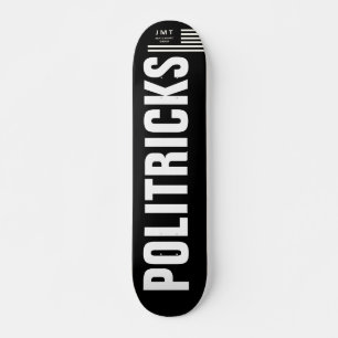 Skateboard POLITRICKS Patineta, 7¾" Tablón