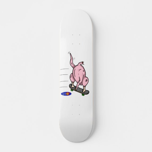 Skateboard Pollo muerto (Anverso )