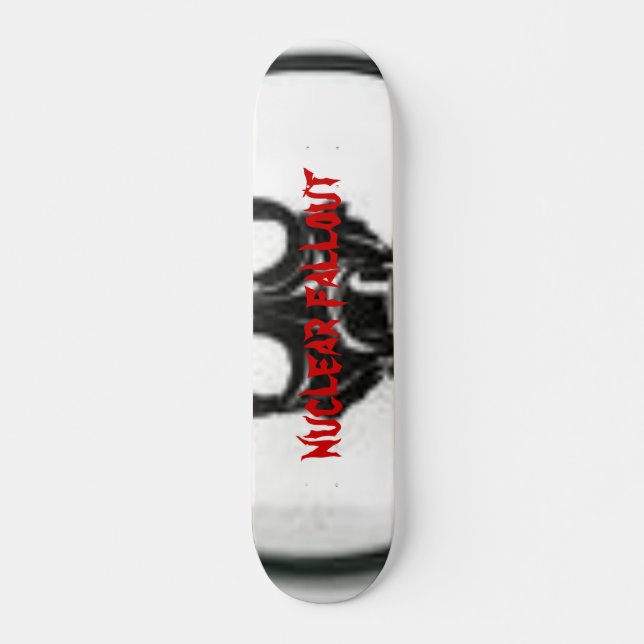 Skateboard polvillo radiactivo (Anverso )