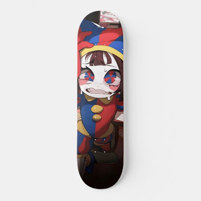 Skateboard Pomni (The Amazing Digital Circus) - Oficial Ansio (Anverso)