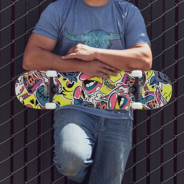 Skateboard Pop urbano (Exterior 3)