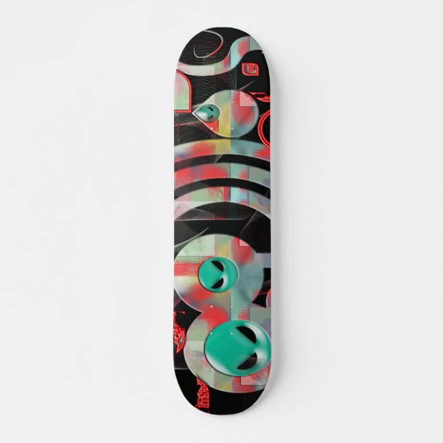 Skateboard popsicle extranjero (Anverso )