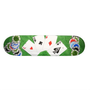 Skateboard Póquer Board, by DJ