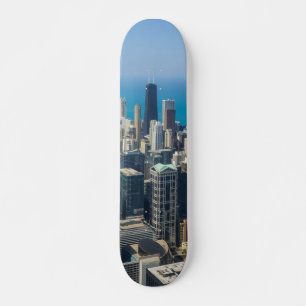 Skateboard Por encima de Chicago