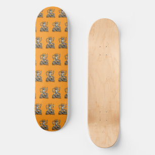 Skateboard Portador de la Antorcha Ardiente