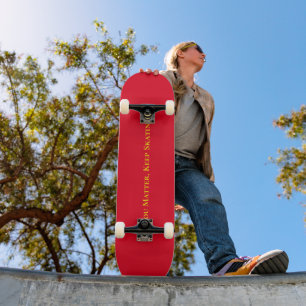 Skateboard Positivo Que Importa, Sigue Patinando