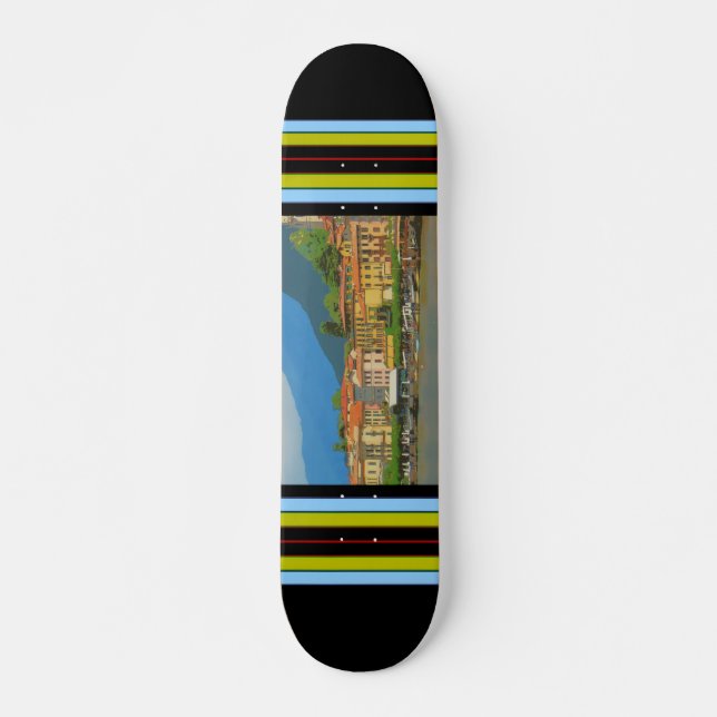 Skateboard Poster de Bellagio Italia (Anverso )