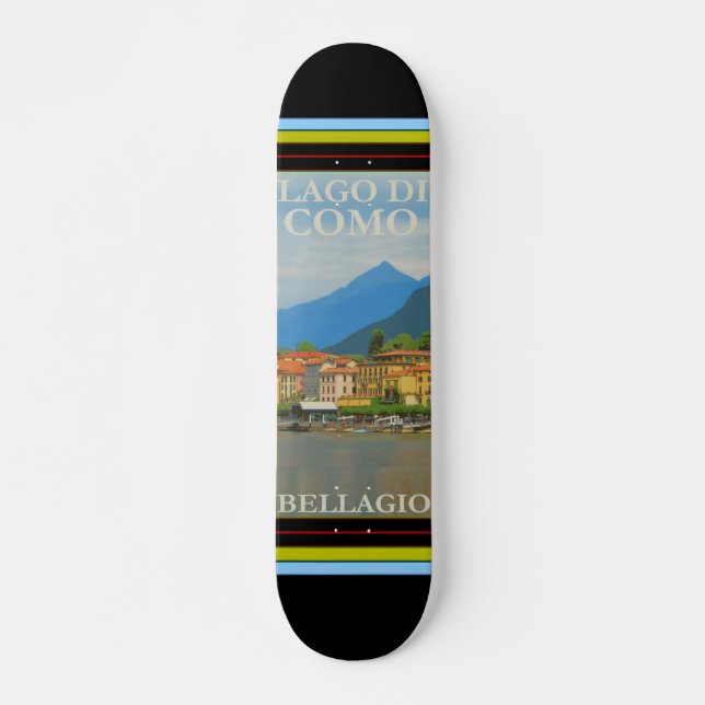 Skateboard Poster de Bellagio Italia (Anverso )