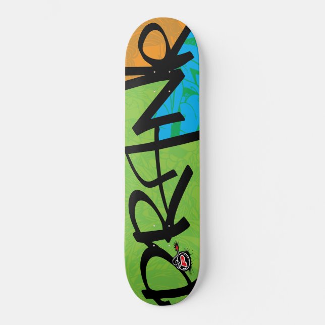 Skateboard Prank Graffiti Tag (Anverso)