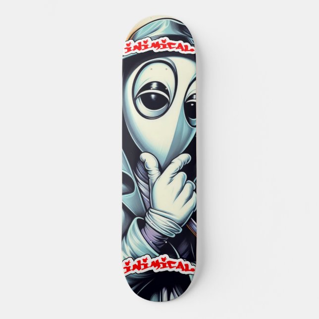 Skateboard Pregunta Inimética (Anverso)
