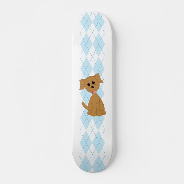 Skateboard Preppy Puppy (Anverso )