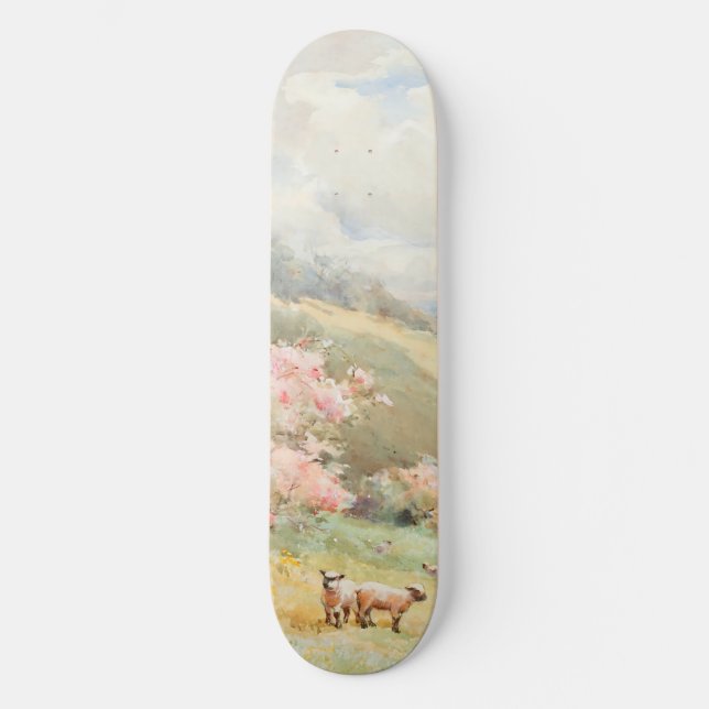 Skateboard Primavera de cosecha de Joseph Rubens Powell (Anverso)