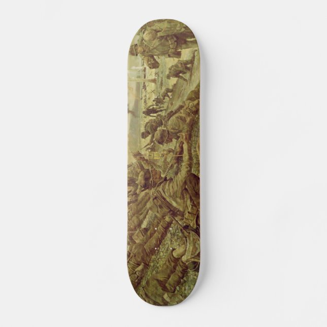 Skateboard Primera onda en Omaha por la Segunda Guerra (Anverso)