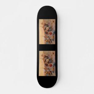 Skateboard Primeras pistas de vagón de Charles M. Russell (19