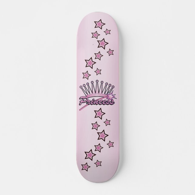 Skateboard Princesa Crown (Anverso )