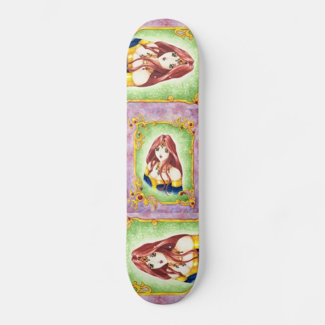Skateboard Princesa del animado (Anverso)