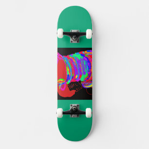 Skateboard Princesa Guerrera Zorro Anaranjado-Joja en Patinet
