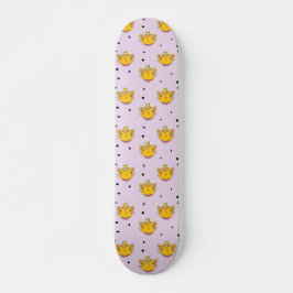 Skateboard Princesa Kitty cat en morado