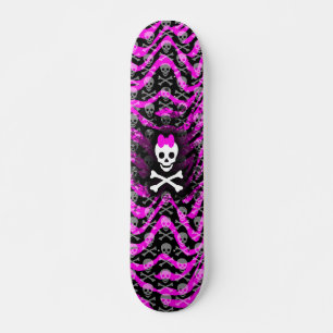 Skateboard Princess Princess de Cebra Rosa