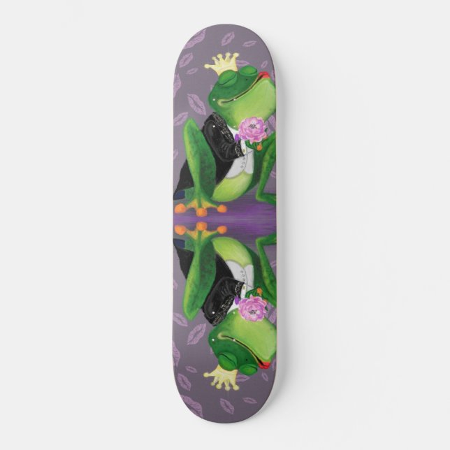 Skateboard Príncipe de la rana - Kissy (Anverso)