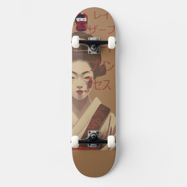 SKATEBOARD PRINCIPIO ORIGINAL SAMURAI DE BYDECEPTO #1 (Anverso)