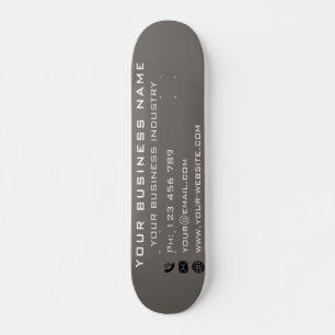 Skateboard Promoción de empresa empresarial personalizada