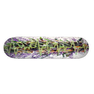 Skateboard Propósitos médicos de la mala hierba de la