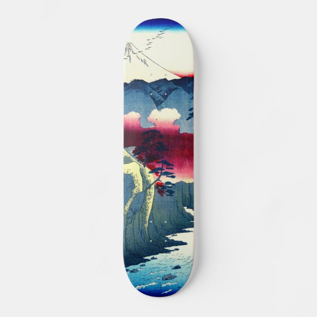 Skateboard Provincia de Kai del paso de Inume Japón 1858 (Anverso)