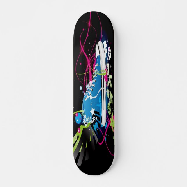Skateboard Psicodelic Sneaker Shoateboard (Anverso )