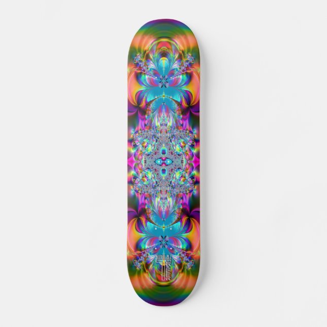 Skateboard Psychedelic_Bilslow_Forth_V2 (Anverso)