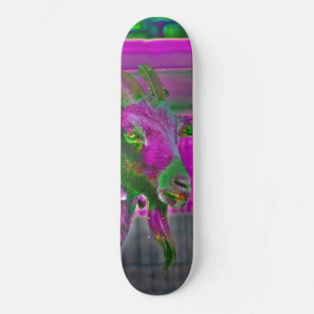 Skateboard Psycho Goat (Anverso)