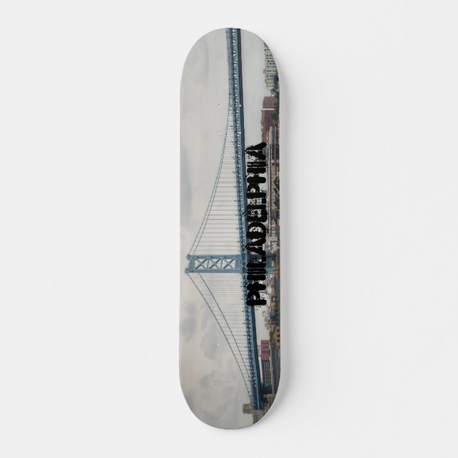 Skateboard Puente Ben Franklin (Anverso )