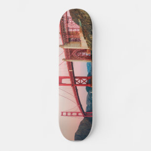 Skateboard Puente de la puerta dorada tira almohada