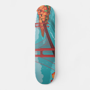 Skateboard Puente Golden Gate de San Francisco