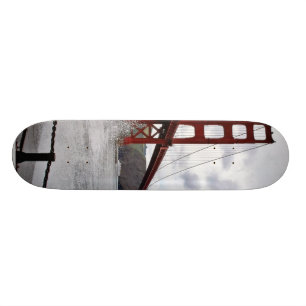 Skateboard Puente Golden Gate en San Francisco visto de