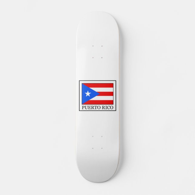 Skateboard Puerto Rico (Anverso)